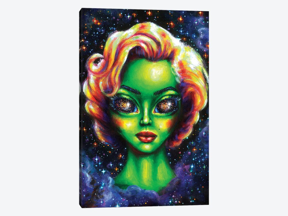 Iconic Alien Women. Marilyn by Olesya Umantsiva 1-piece Art Print