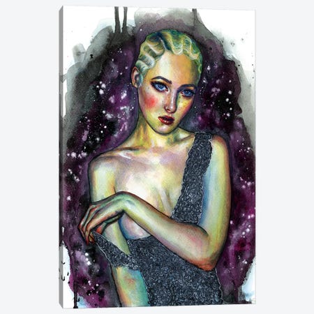 Lace Canvas Print #OLU35} by Olesya Umantsiva Canvas Print