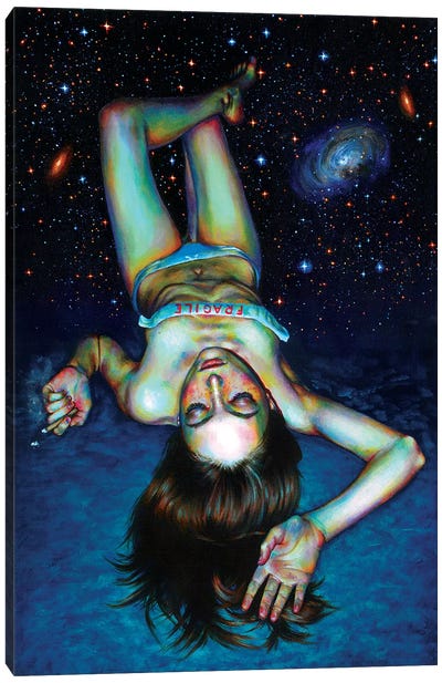 My Personal Space Canvas Art Print - Olesya Umantsiva
