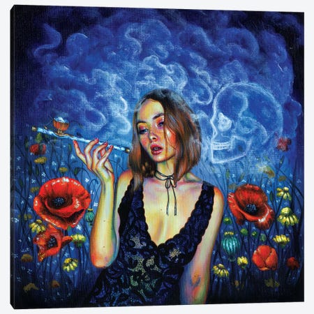 Opium Canvas Print #OLU47} by Olesya Umantsiva Canvas Wall Art