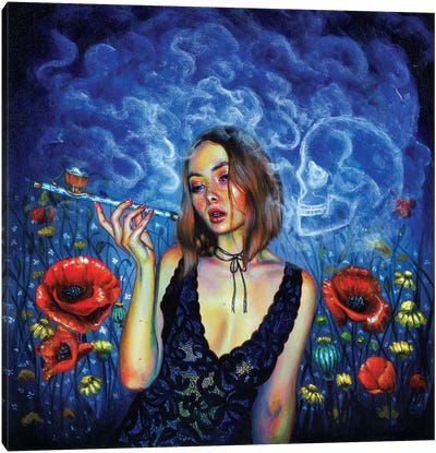 Opium Canvas Art Print - Olesya Umantsiva