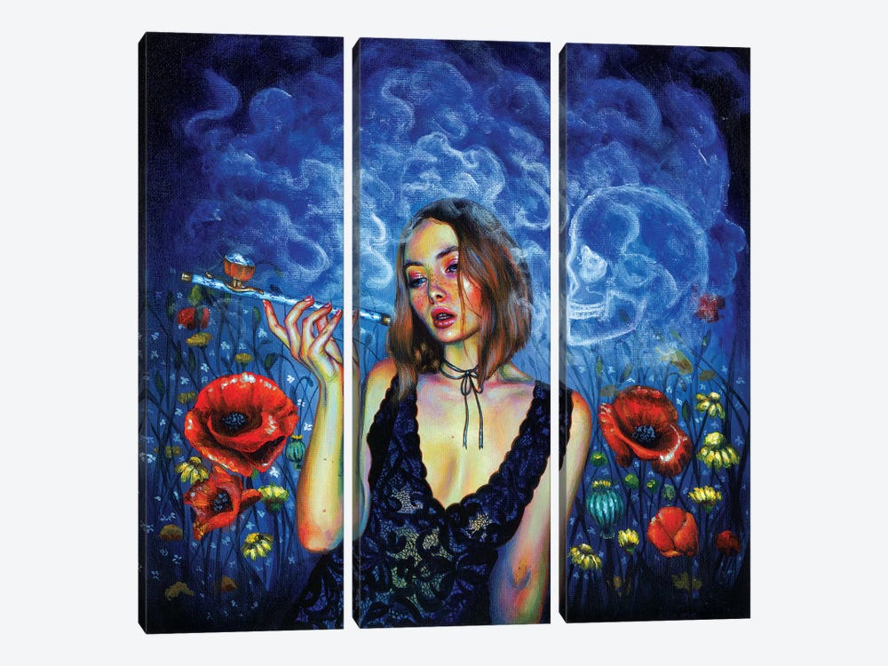 Opium by Olesya Umantsiva 3-piece Art Print