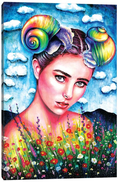 Summer Rain Canvas Art Print - Olesya Umantsiva