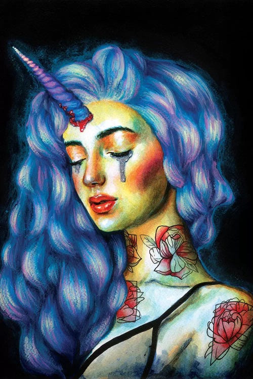 Unicorn Tears by Olesya Umantsiva wall art