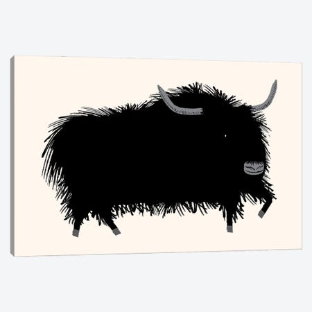 The Yak Canvas Print #OLV100} by Oliver Lake Art Print