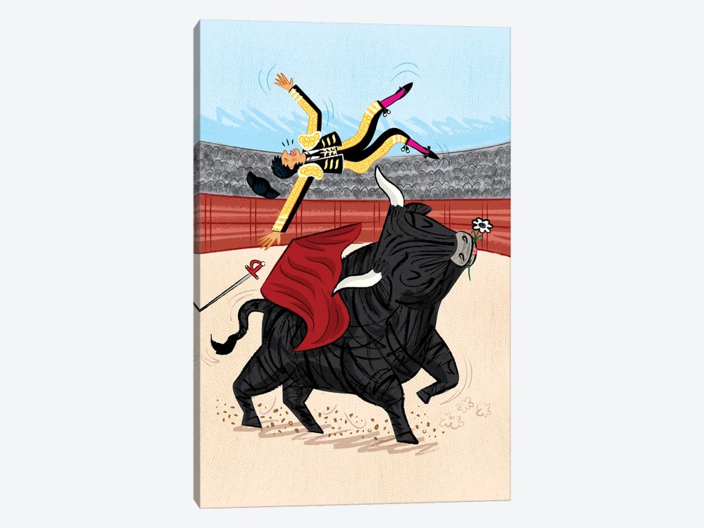 Death Of A Matador by Oliver Lake 1-piece Canvas Art