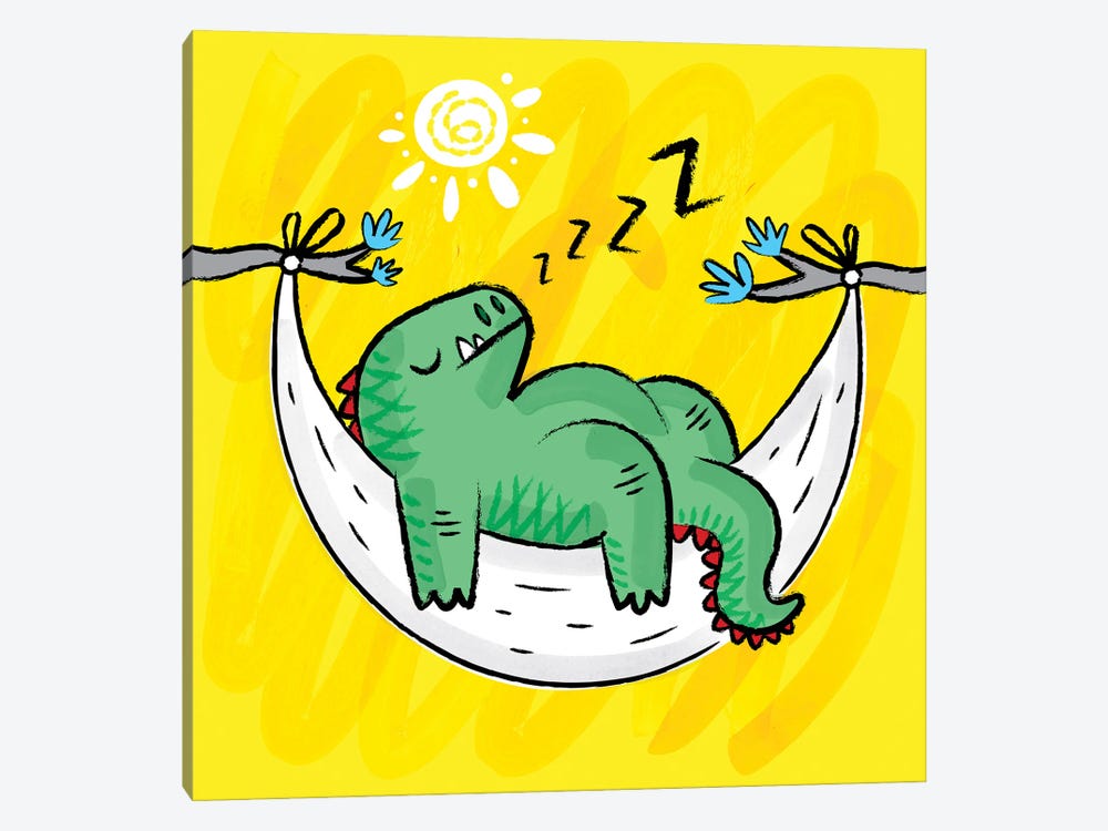Dinosnore by Oliver Lake 1-piece Canvas Art