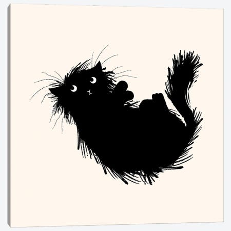 Moggy No.3 Canvas Print #OLV98} by Oliver Lake Canvas Print