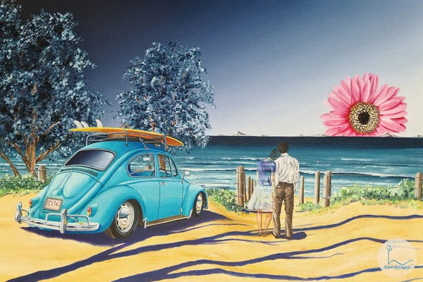Gerbera Daisies: Wish You Were Here by Olivier Lamboray