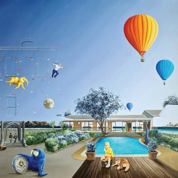 Olivier Lamboray: Le Vent En Poupe -Right by Olivier Lamboray