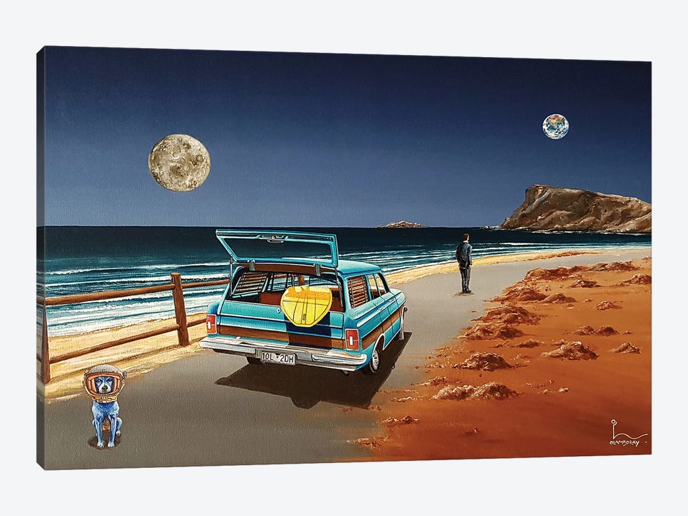 Cruising The Unknown by Olivier Lamboray 1-piece Canvas Print