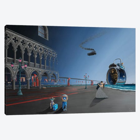 The Departure Canvas Print #OLY6} by Olivier Lamboray Canvas Artwork