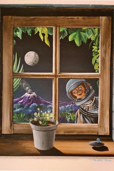 Olivier Lamboray: The Astro Chimp by Olivier Lamboray