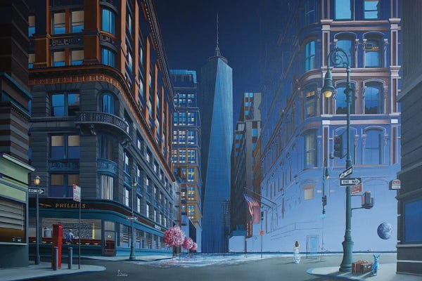 Canvas Print: Cycles-Of-The-Dreams by Olivier Lamboray