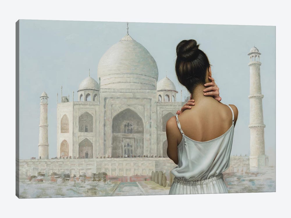 India by Omar Ortiz 1-piece Canvas Wall Art