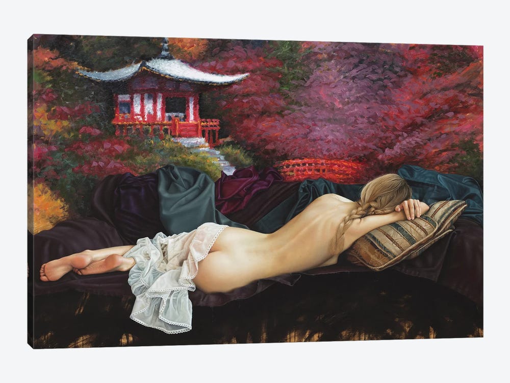 Japan by Omar Ortiz 1-piece Canvas Art Print