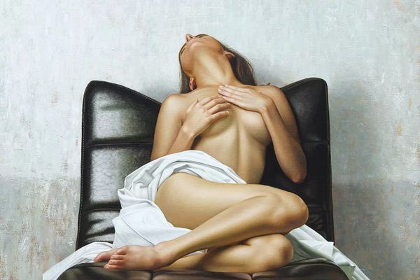 Detailed Oil Painters: Seduction by Omar Ortiz
