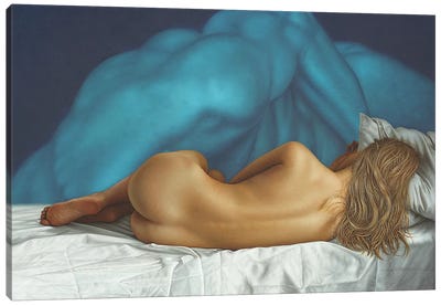 The Dream Of Morfeo Canvas Art Print - Omar Ortiz