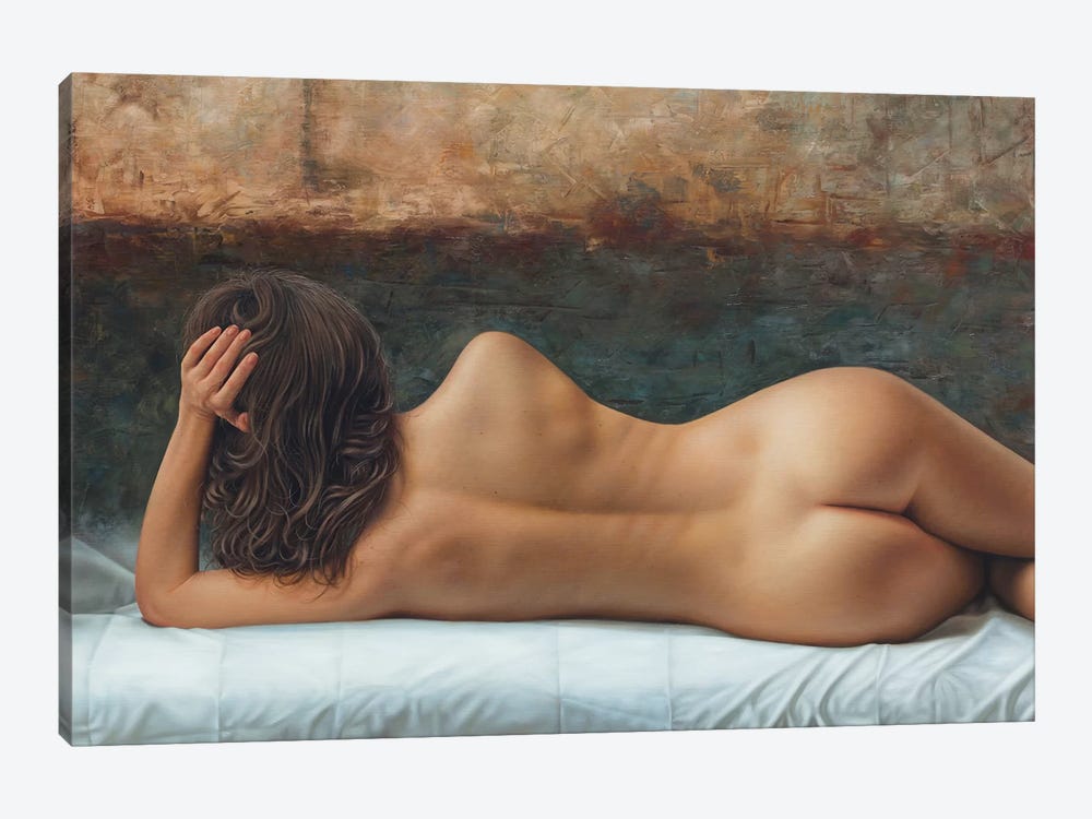The Line Of Your Back by Omar Ortiz 1-piece Canvas Print