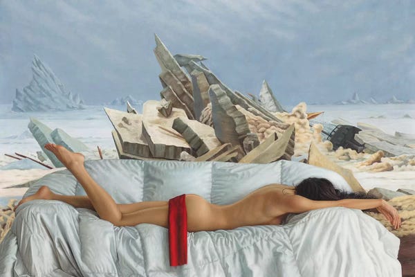 Life Imitates Art: The Sea Of Ice by Omar Ortiz