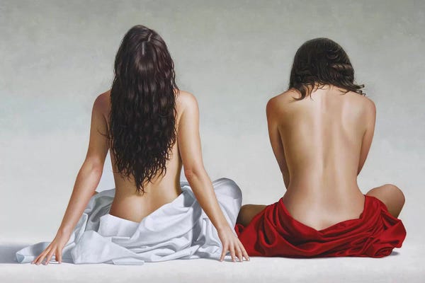 Draped In Realism: The Wait by Omar Ortiz