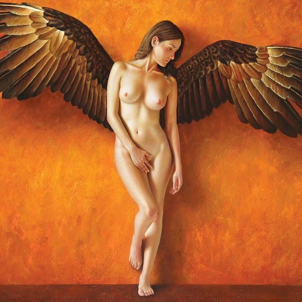 Detailed Oil Painters: The Winged Victory by Omar Ortiz