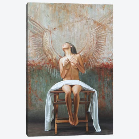 Angel II Canvas Print #OMO3} by Omar Ortiz Canvas Art Print