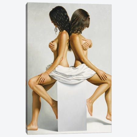 Twins Canvas Print #OMO41} by Omar Ortiz Canvas Art