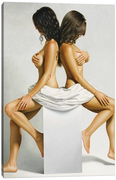 Twins Canvas Art Print - Omar Ortiz