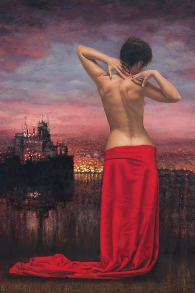 Fire On The Horizon by Omar Ortiz framed wall art