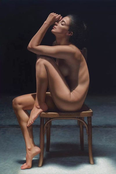 Introspection by Omar Ortiz framed wall art