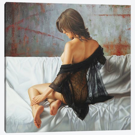 The Art Of Seduction Canvas Print #OMO62} by Omar Ortiz Canvas Art
