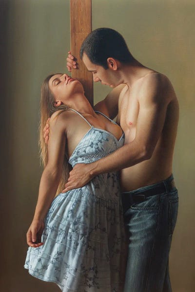 El Ocaso De La Voluntad by Omar Ortiz framed wall art