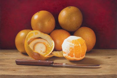 Espiral Citrico III by Omar Ortiz framed wall art