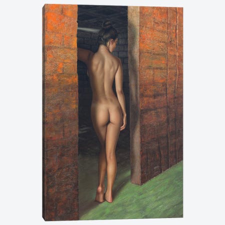 Hoyuelos De Venus Canvas Print #OMO86} by Omar Ortiz Art Print