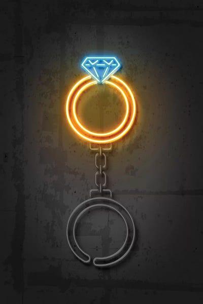 Neon: Diamond Ring by Octavian Mielu