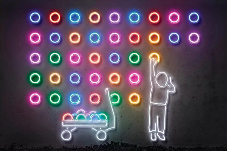 Dots by Octavian Mielu wall art