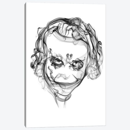 Joker Canvas Print #OMU10} by Octavian Mielu Canvas Art Print