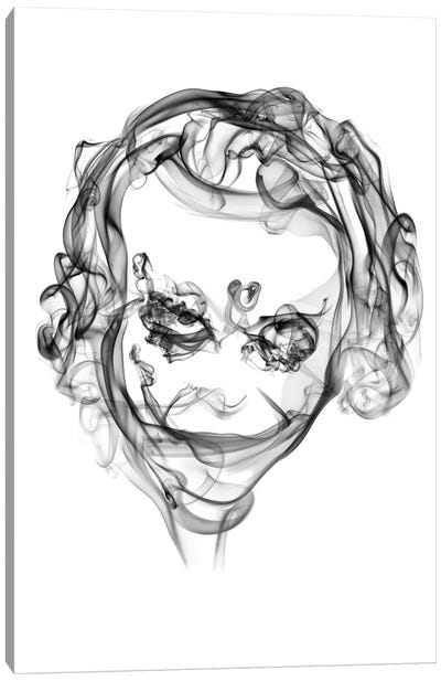 Joker Canvas Art Print - Heath Ledger
