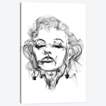 Marilyn Monroe Canvas Print #OMU11} by Octavian Mielu Art Print