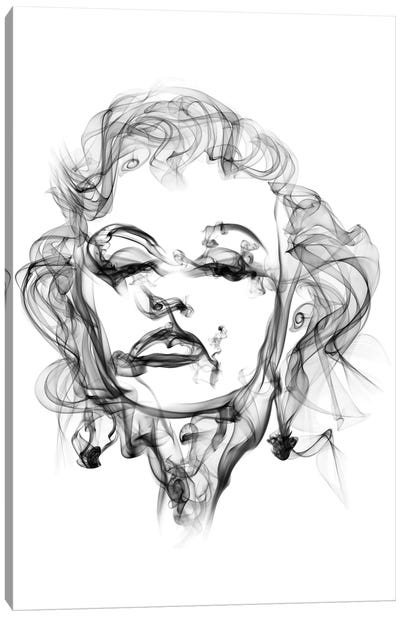 Marilyn Monroe Canvas Art Print - Octavian Mielu