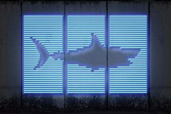 Neon: Shark by Octavian Mielu