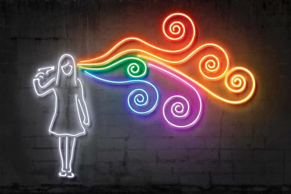 Pop Art: The Dark Side Of The Mind by Octavian Mielu