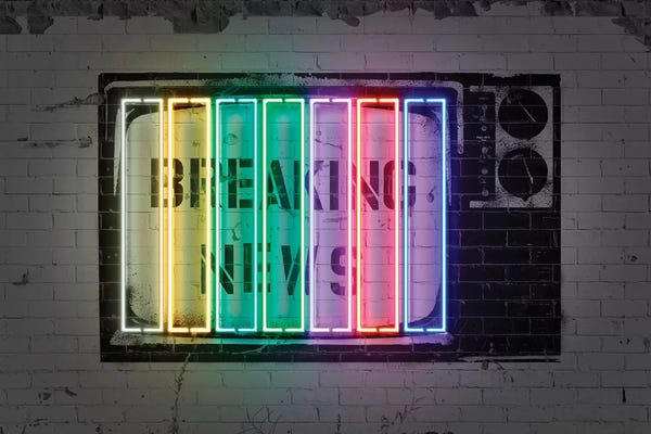 Pop Art: Breaking News by Octavian Mielu