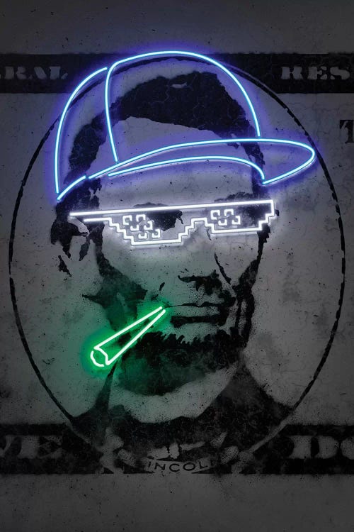 Lincoln by Octavian Mielu wall art