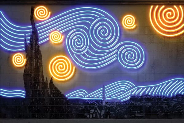 All Things Van Gogh: Starry Night by Octavian Mielu