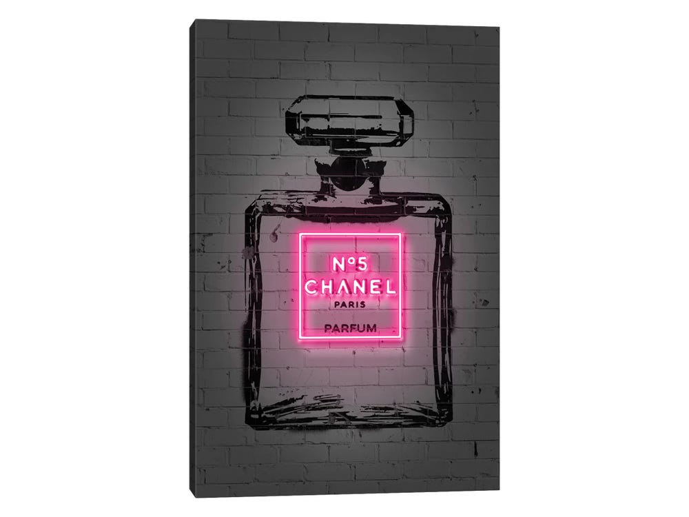 40 X 26 X 0.75 Neon Perfume By Amanda Greenwood Unframed Wall