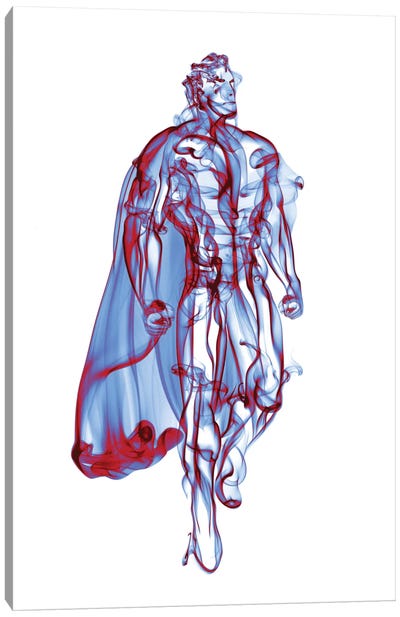 Superman Canvas Art Print - Superman