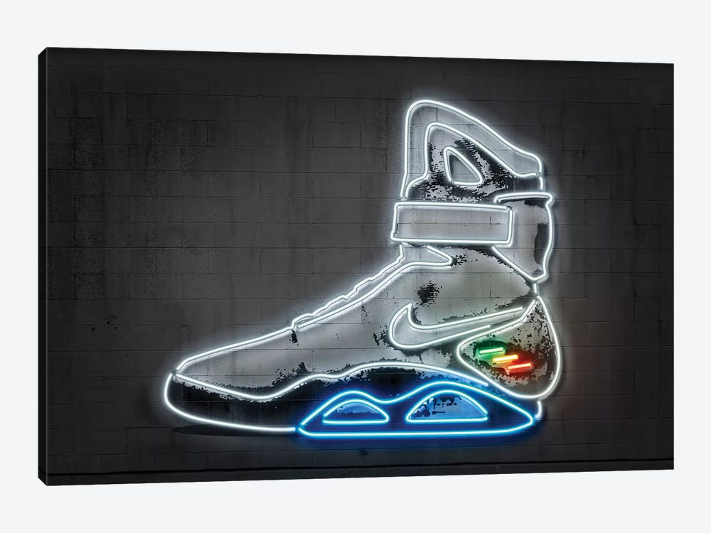dominate Indulge Sophisticated Future Sneaker Canvas Print by Octavian Mielu | iCanvas