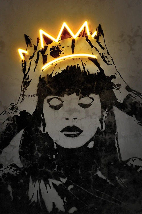 Rihanna by Octavian Mielu wall art